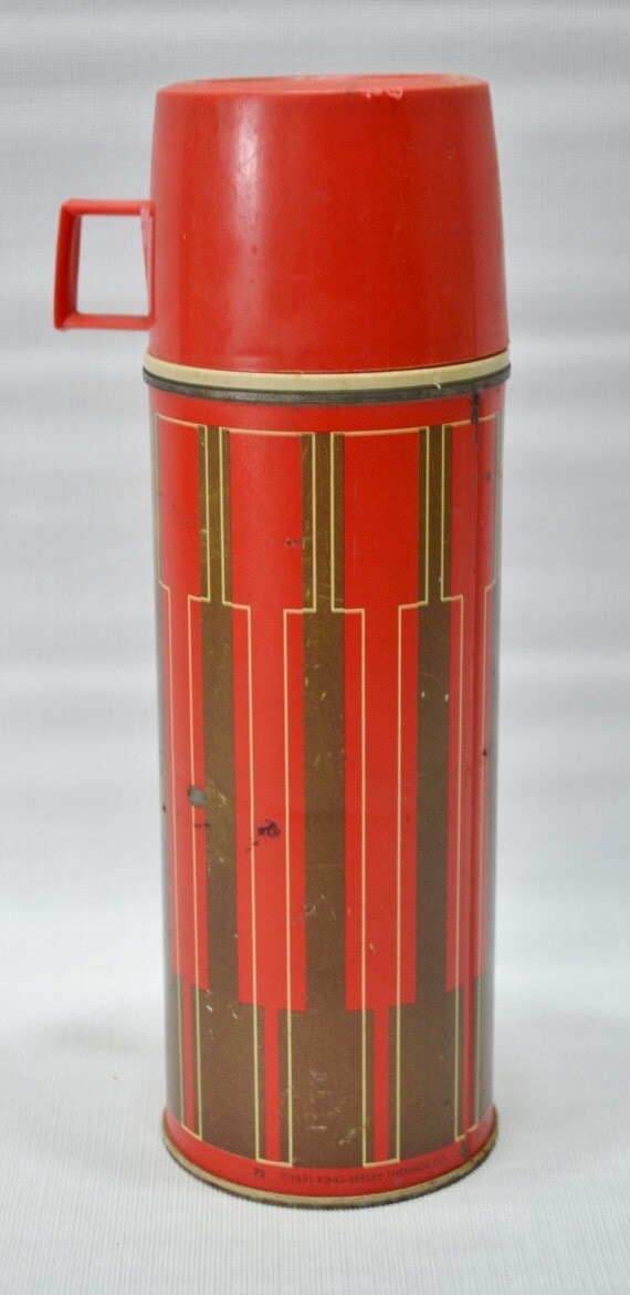 Vintage Thermos Vacuum Bottle by grannysbackporchvint on Etsy
