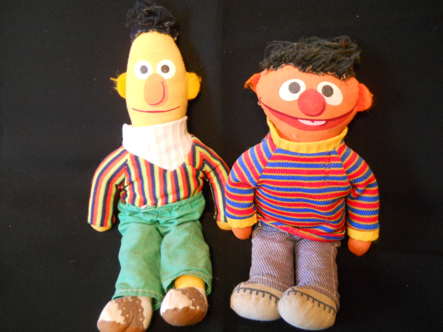 bert and ernie stuffed dolls