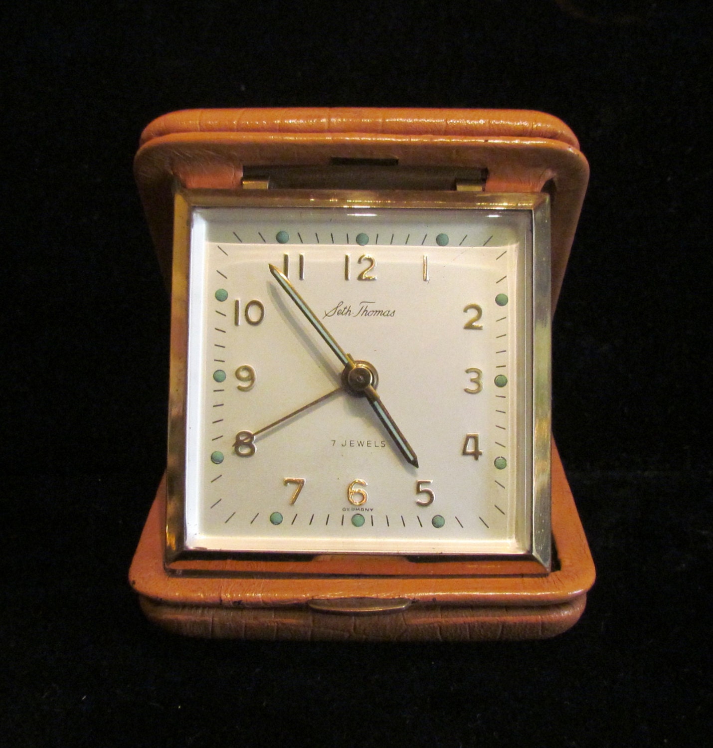 Vintage Travel Alarm Clock Seth Thomas Travel By Classiccollector