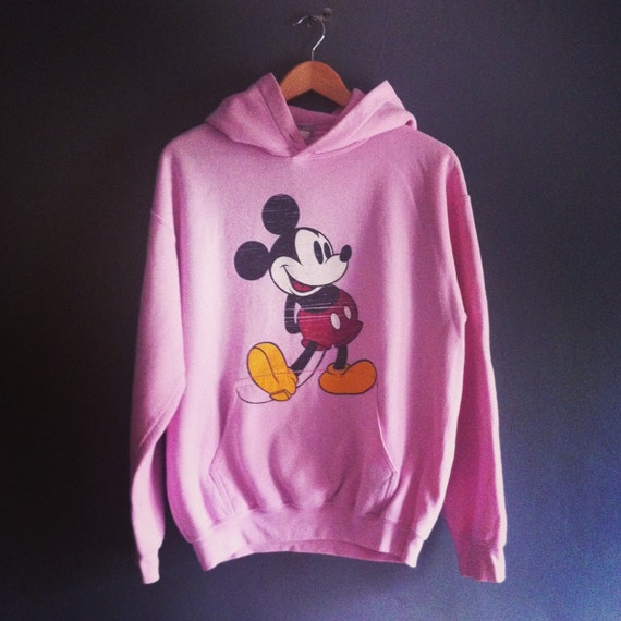 mickey mouse cropped hoodie