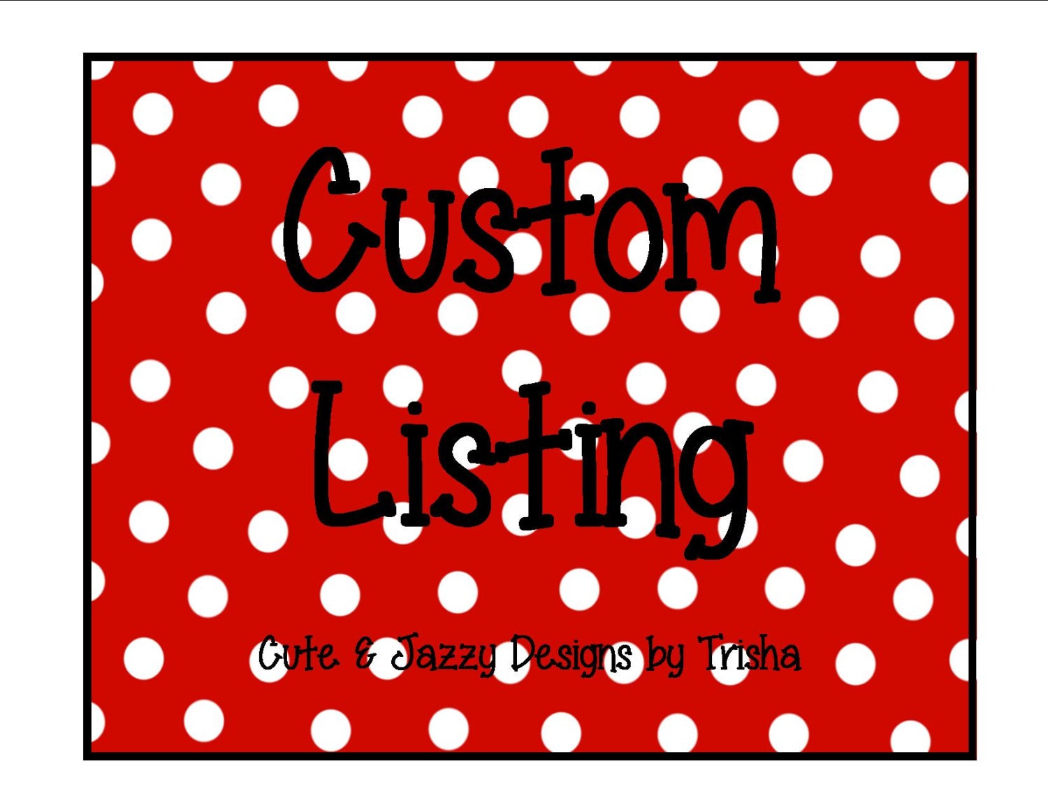 Custom Order for Meka