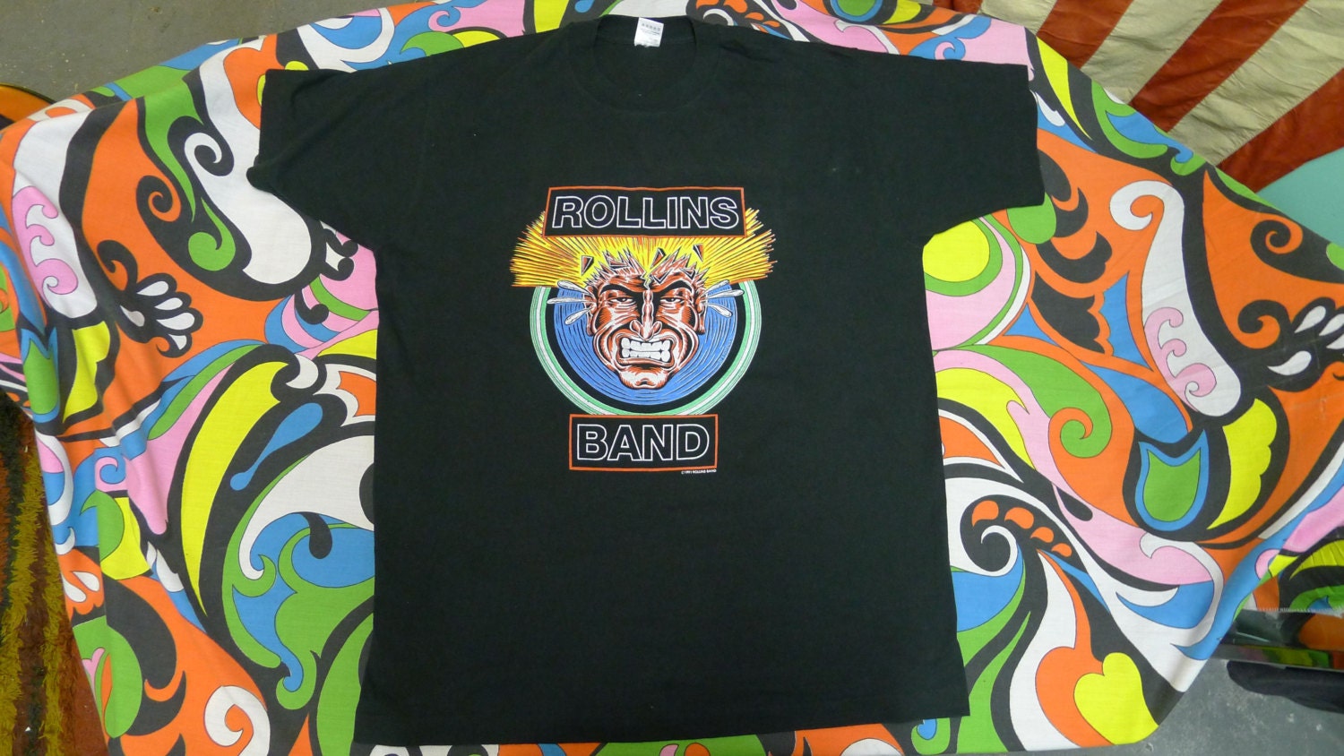 rollins band end of silence t shirt