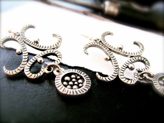 Divine Origins - Sterling Silver Earrings