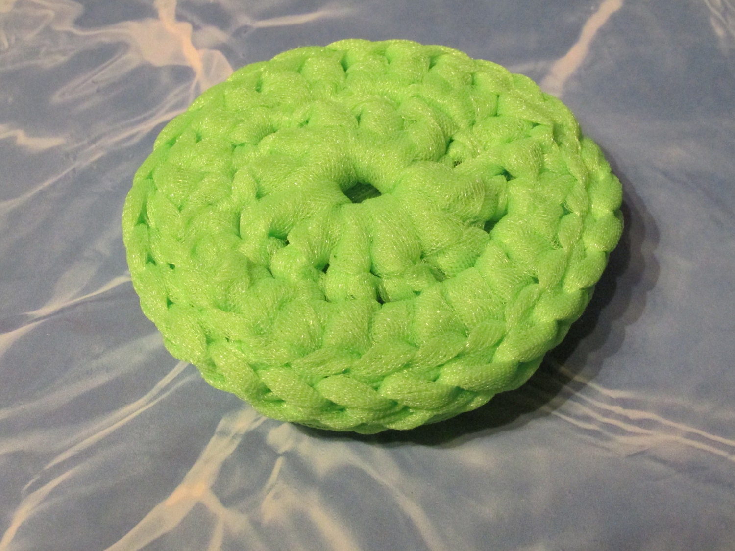 Handmade Eco Friendly Nylon Dish Scrubbers by TheFlyButterFactory