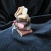 Miniature Stack of Books - Wizard Harry Potter Sorting Hat Dollhouse Study