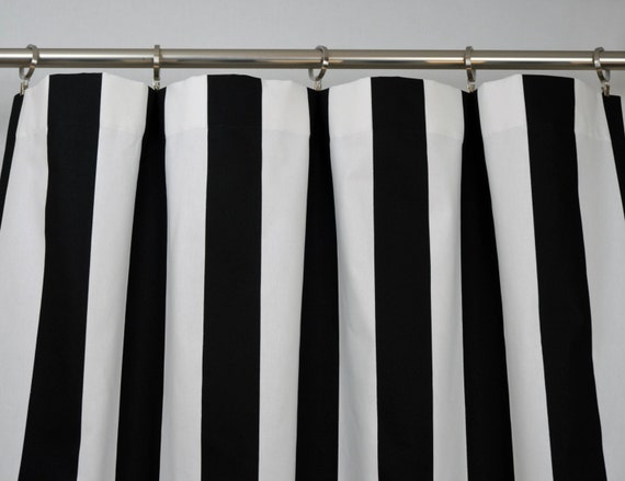 Black And White Trellis Curtains Yellow and White Striped