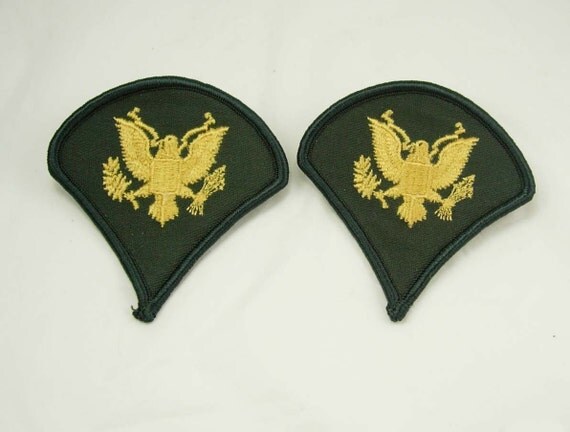 Vintage Specialist Rank Patch Destash E4 US By NeatstuffAntiques