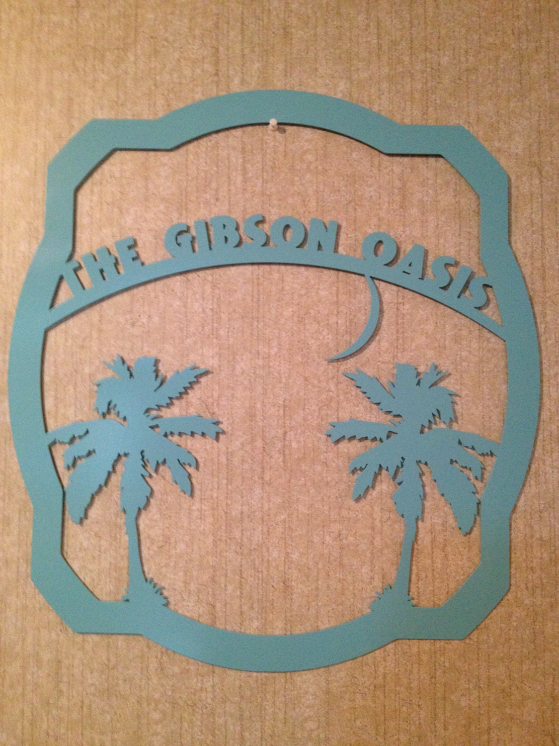 Large Custom 24 Metal Palm Tree Wall Art by by PrecisionCut