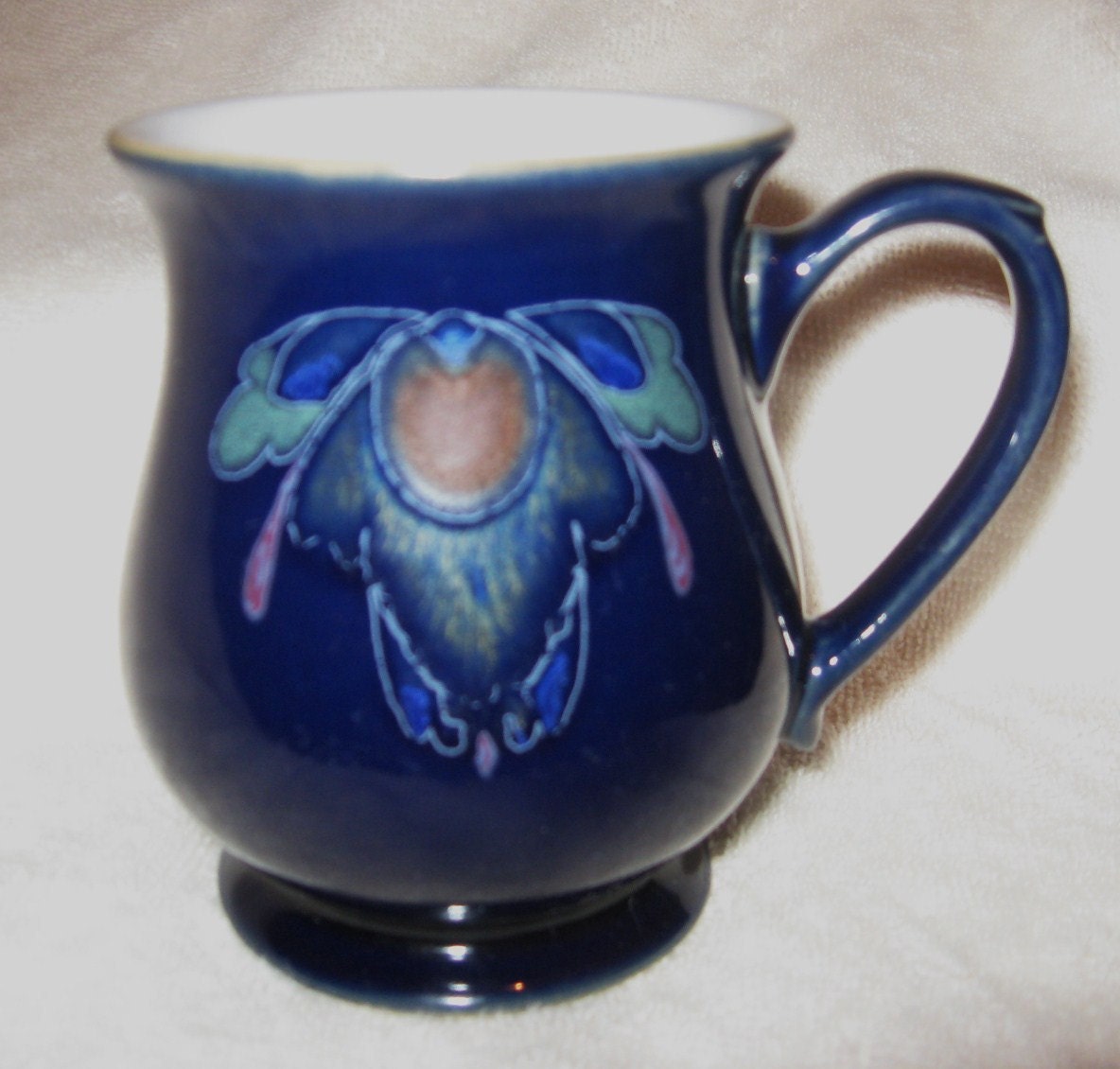 DENBY England BAROQUE Craftsman MUG Pot belly 4 1/8 by Jimmtyre