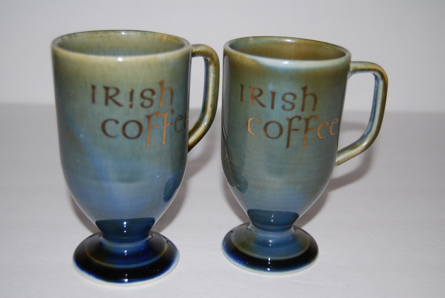 Vintage Irish Coffee Mugs Wade Irish Porcelain By Riverpickers