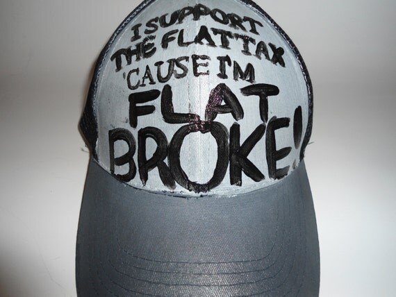 Items similar to Replica Squidbillies Early Cuyler "Flat Broke" Hat on Etsy