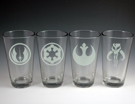 star wars glasses vintage