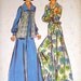 Vintage 1970s Simplicity 5970 Sewing Pattern, Wide Leg Jumpsuit And Vest, Size 14 1/2, Bust 37