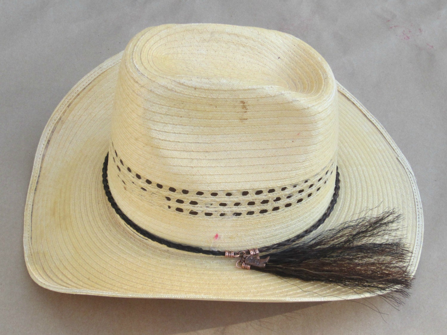 Handmade Braided Horse Hair Hat Band By Scequine On Etsy