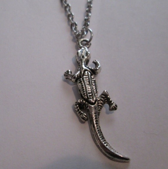 Gecko Lizard Necklace