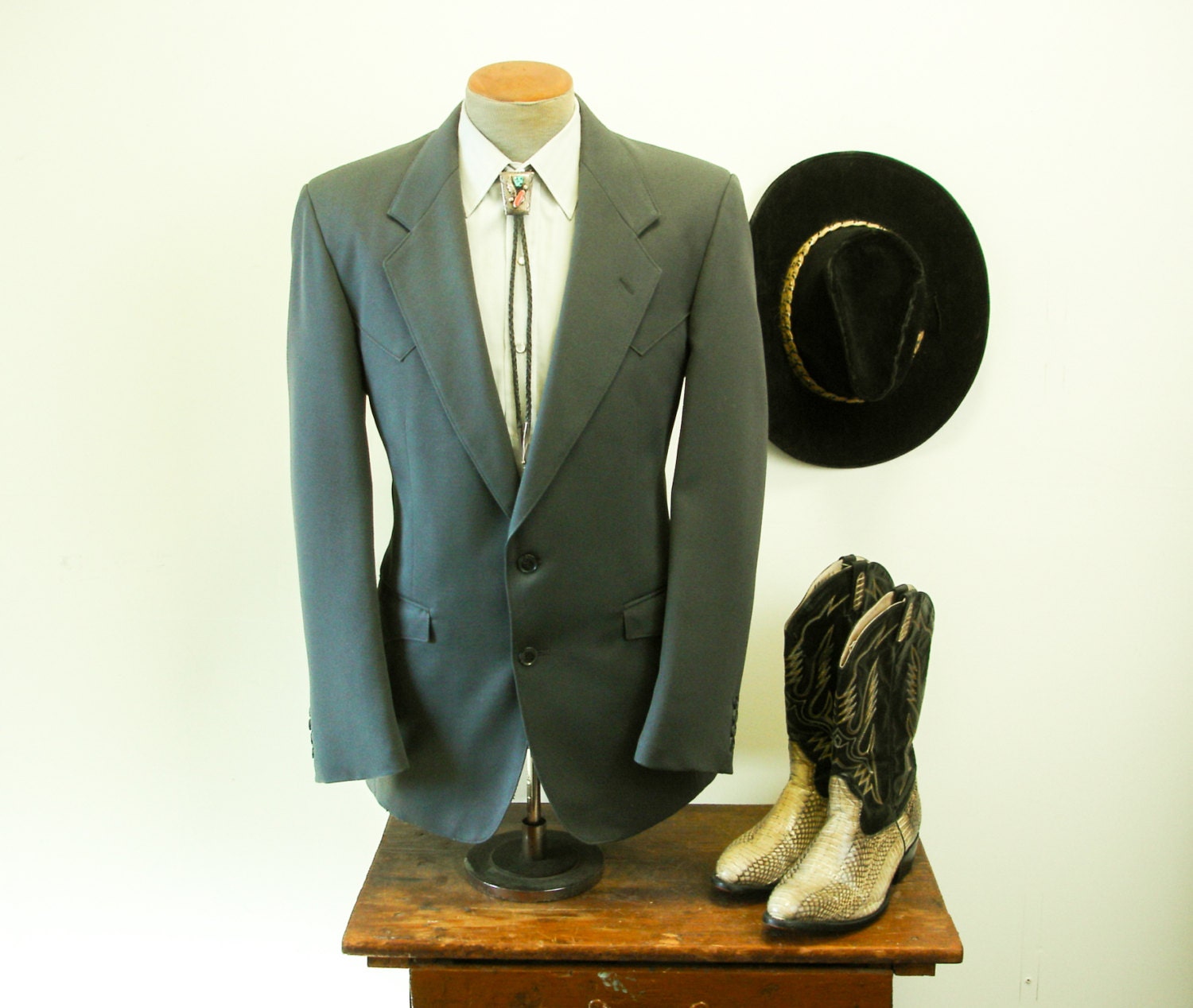 vintage western suit jacket