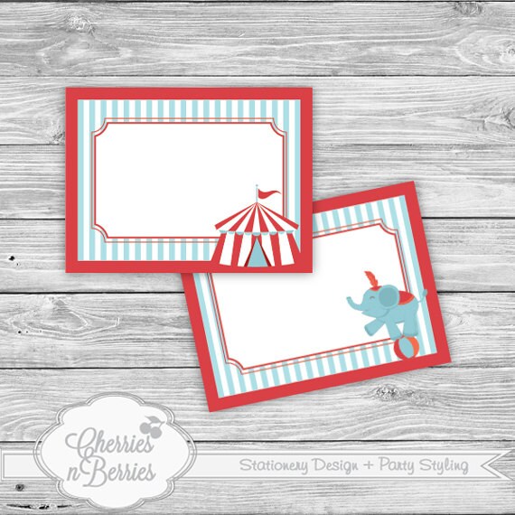 Circus Printable Fancy Labels Il_570xn