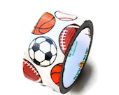 Sports Duct Tape - Duck Brand Sports Print Duct Tape - Football, Baseball, Soccer, Basketball