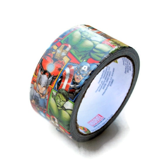 Avengers Duct Tape - Duck Brand Avengers Print Duct Tape