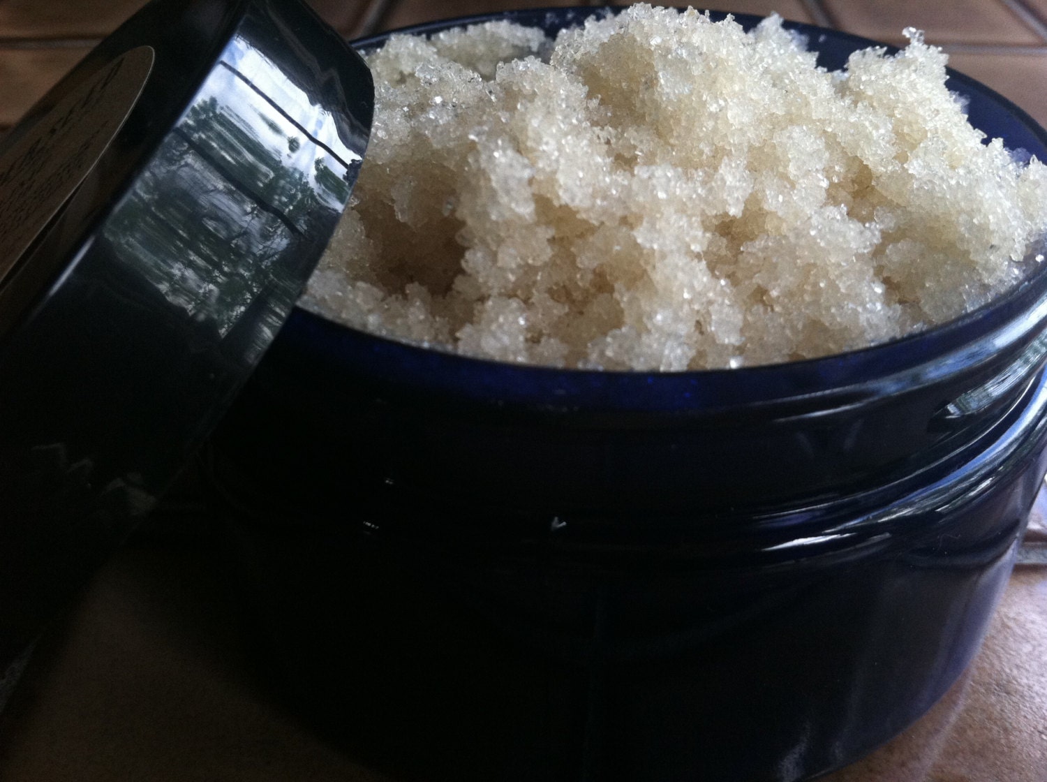 Vanilla Chai Sugar Scrub - eco-friendly post consumer resin jar - made with Organic Ingredients