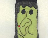 Halloween Green witch Candy Bar Holder Perfect School or classroom party favor