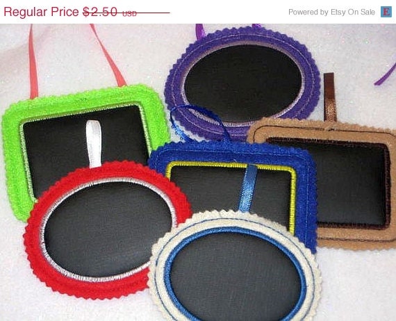 SALE STOCKING STUFFERS Felt Reusable Chalkboard Tags And Labels The More You Buy The Better Your Price Il_570xn
