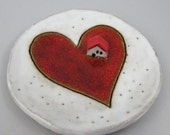 Home...Keepsake Dish in Stoneware