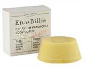 Geranium Patchouli  Natural Exfoliating Scrub Bar Organic Ingredients