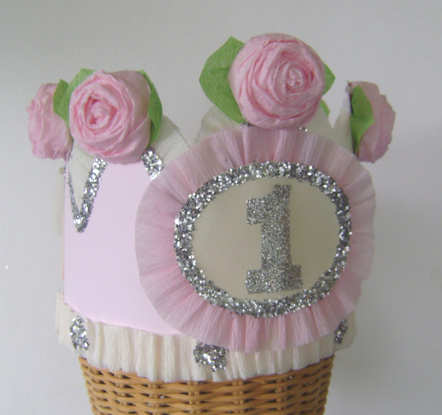 1st Birthday Crown, Hat - or customize with any number Il_170x135