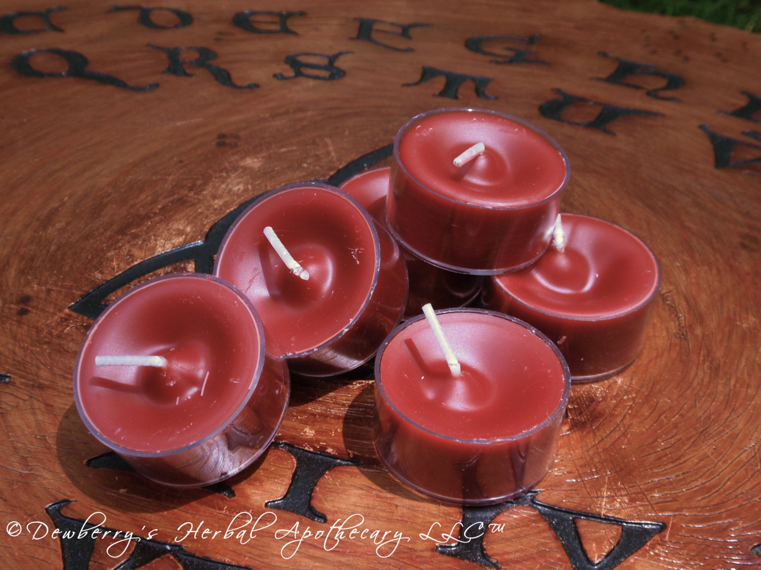 CINNAMON APPLE SPICE Tealights For Lughnasash, Mabon, Harvest Celebrations, Autumn