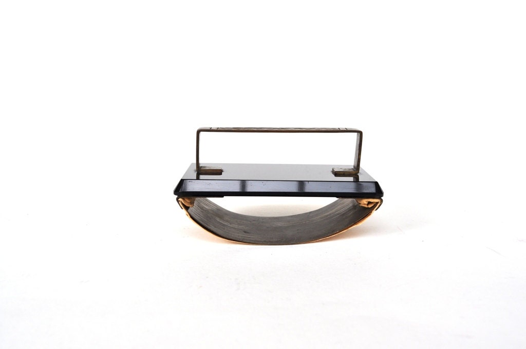 Vintage Metal Rocker Ink Blotter
