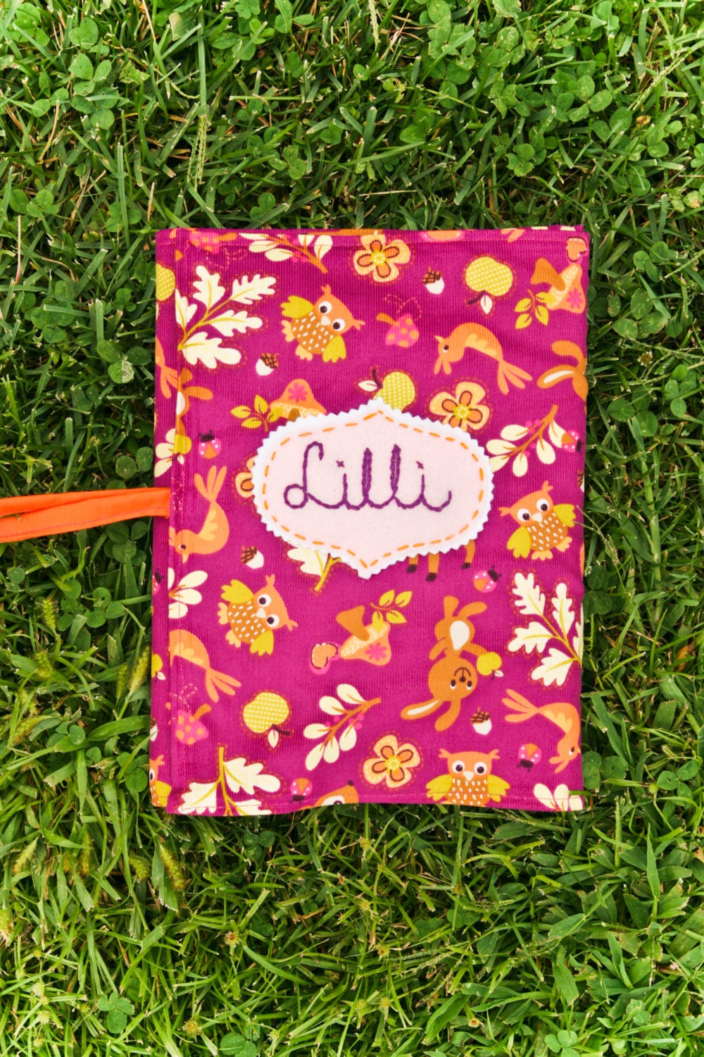 Personalized Notebook, Woodland Animals Journal Set with eco pencils, Fall Design Il_570xn