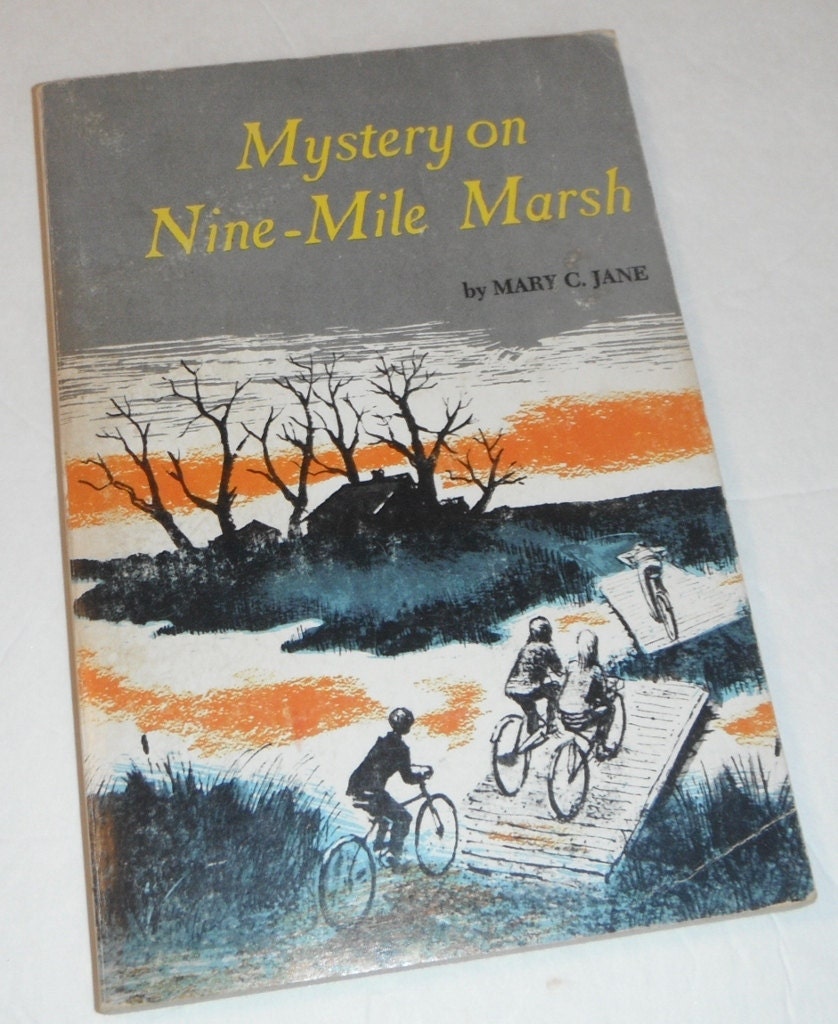 Mystery on Nine Mile Marsh by Mary C. Jane Vintage Scholastic Book - Starrylitvintage