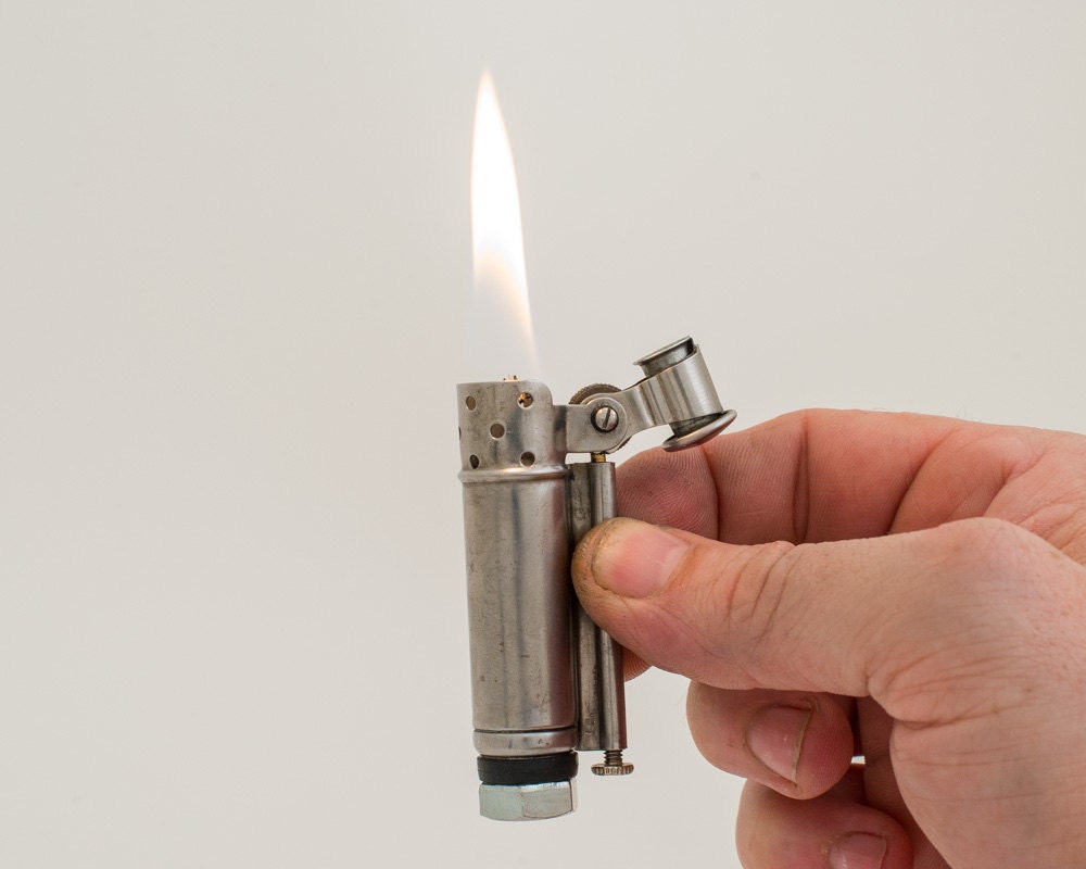 Working Customized World War 2 Dunhill Service Lighter