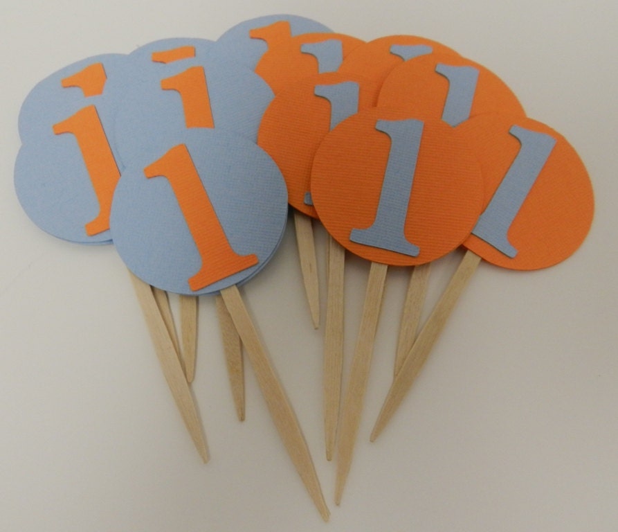 Age Cupcake Toppers Circles Guitar Cupcake Toppers Il_570xn