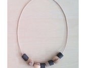 Ceramic / Wood Necklace 1