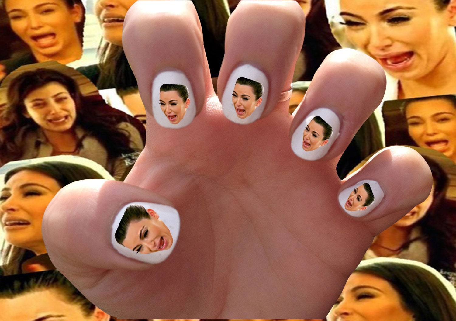 1. Kim Kardashian's Favorite Nail Art Designs - wide 6