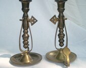 Vintage Brass Candlesticks