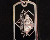 Metal Gear Solid 5 Diamond Dogs Dog Tag Necklace
