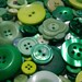 100 Mixed Garden Green Buttons - olive green, grass green, spring green, dark green, moss green and more