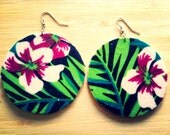 Tropical Love Large Dangle Earring