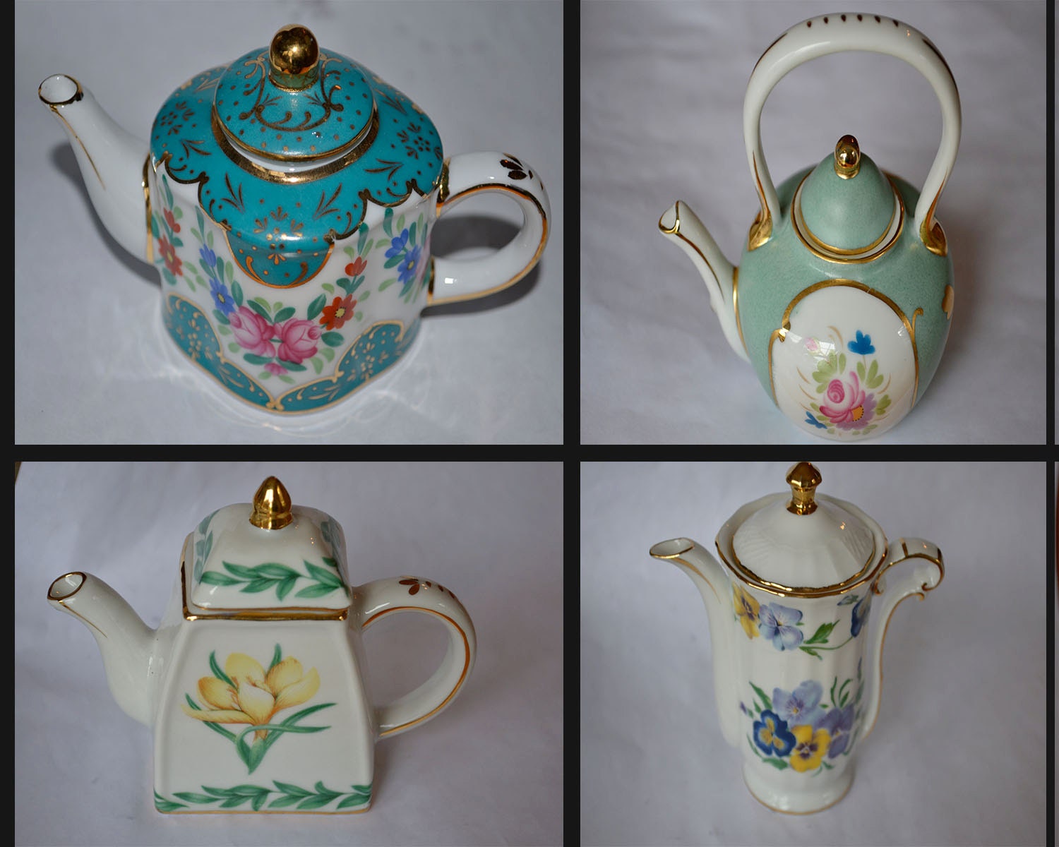 Miniature Teapot Mini Teapot Nantucket Miniature by SimplyChina