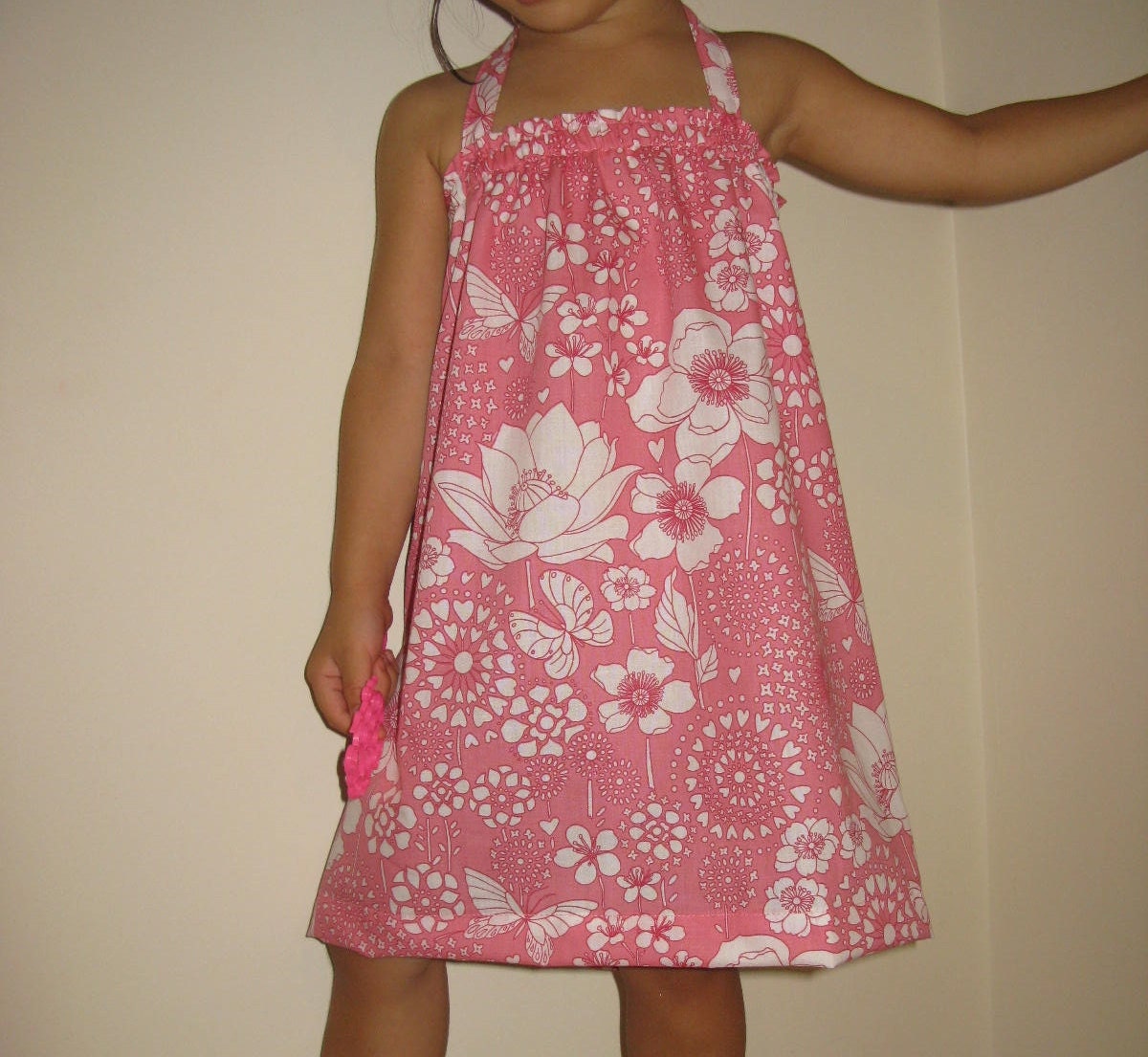 Girls Super Simple Dress PDF Pattern for Beginners by MadeForMini