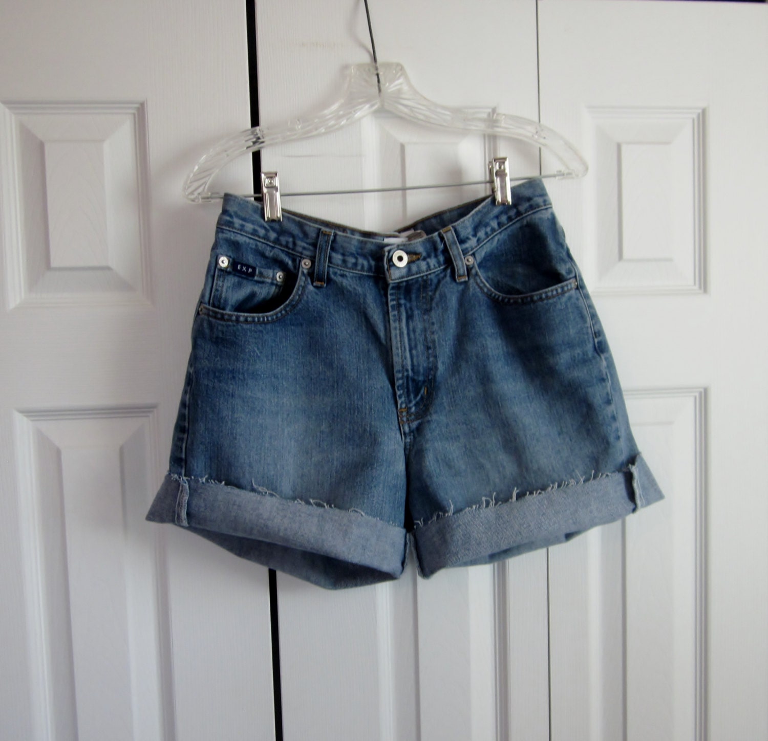 vintage cut off denim shorts