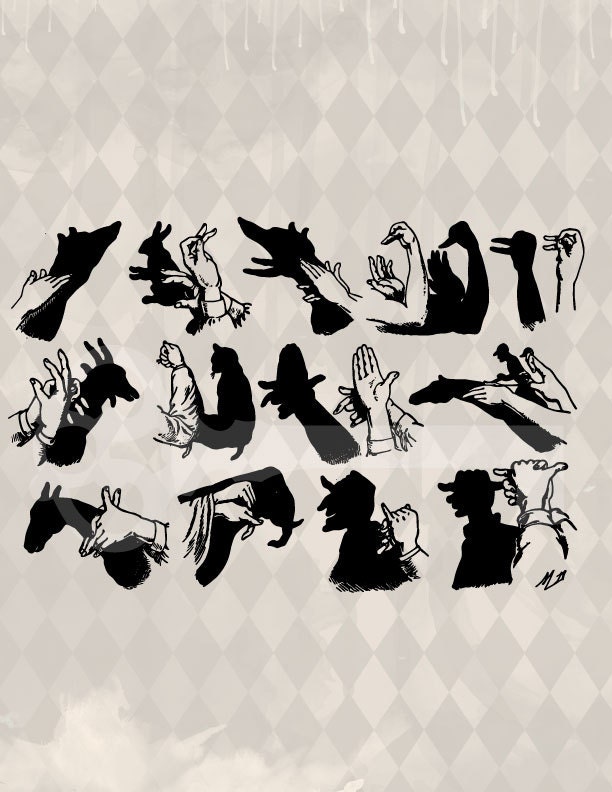 finger shadow puppets easy