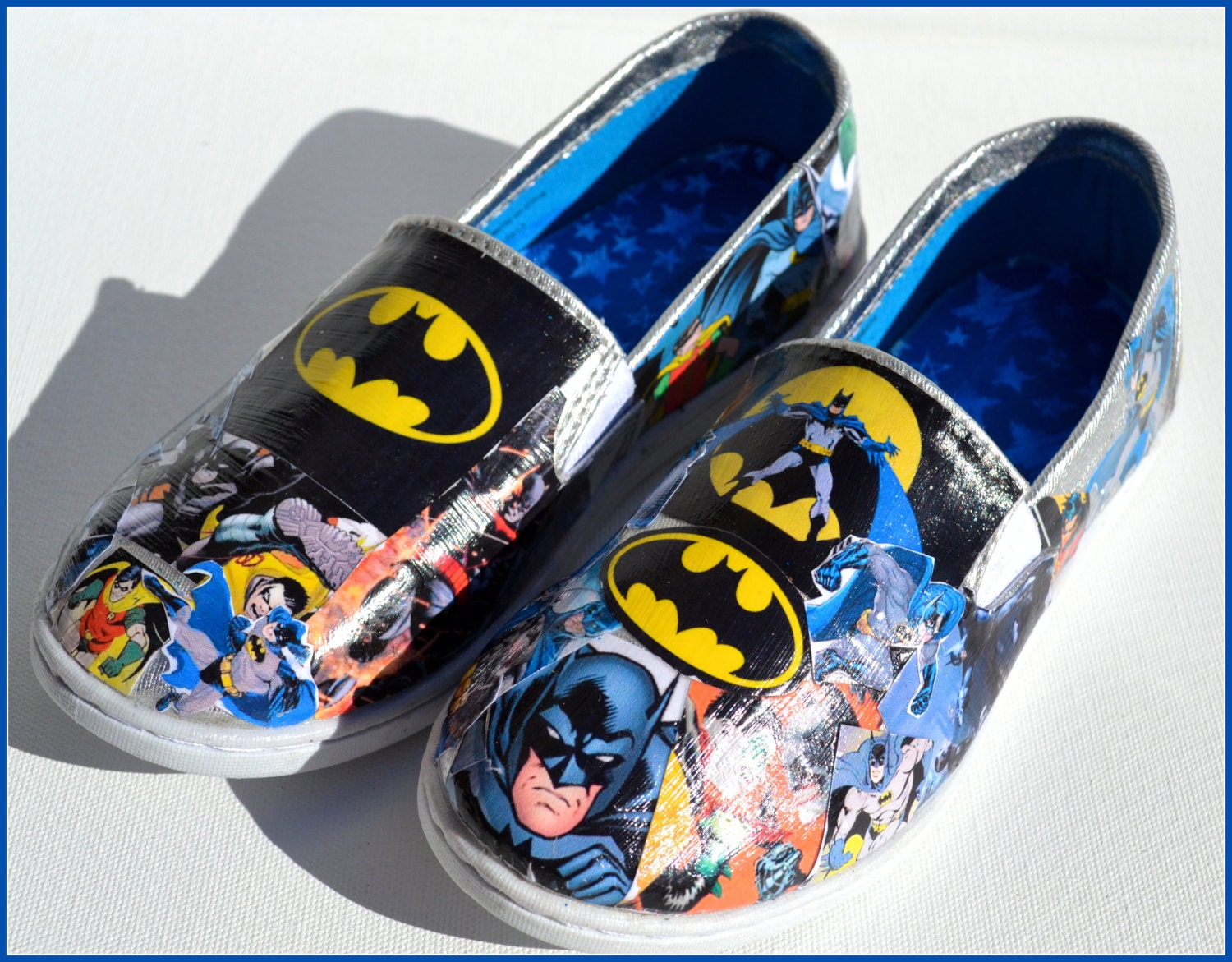 custom batman shoes