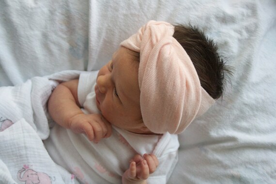 Baby - Toddler - Girls  - Peach - Turban - Headband