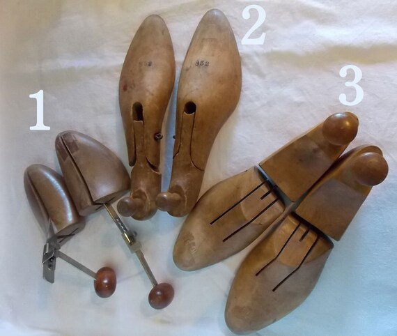 antique wooden boot stretcher