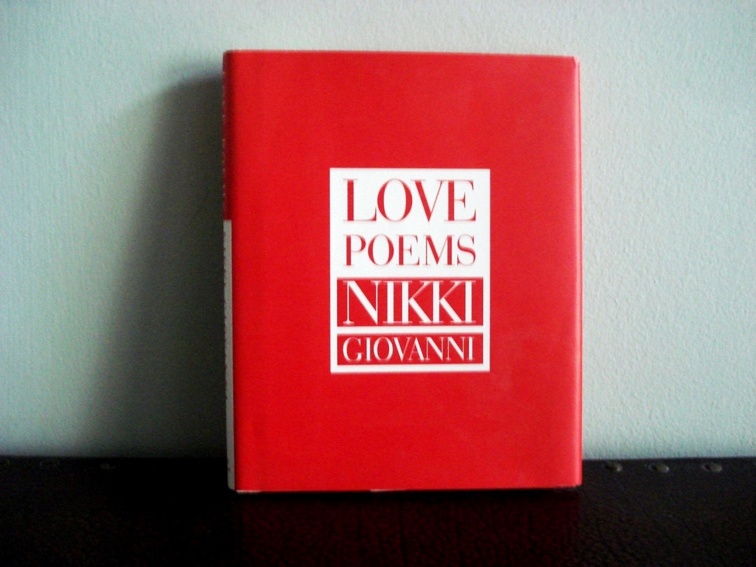 Love Poems by Nikki Giovanni - Firs t Thus - Vintage Book ...