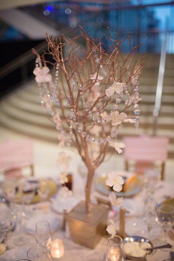 Manzanita Branch Centerpiece Wedding Centerpiece Wishing